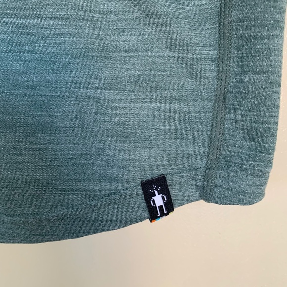 Smartwool Men's Green Button Down Casual Shirt Sz.S Shirt Sleeve Classic - Picture 5 of 9